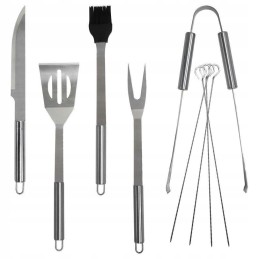9 dalių grilio indų rinkinys su dangteliu