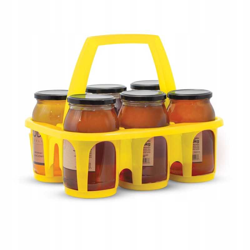 Puntas medaus stiklainiams - geltonas