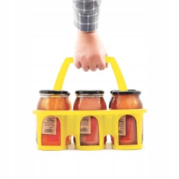 Puntas medaus stiklainiams - geltonas