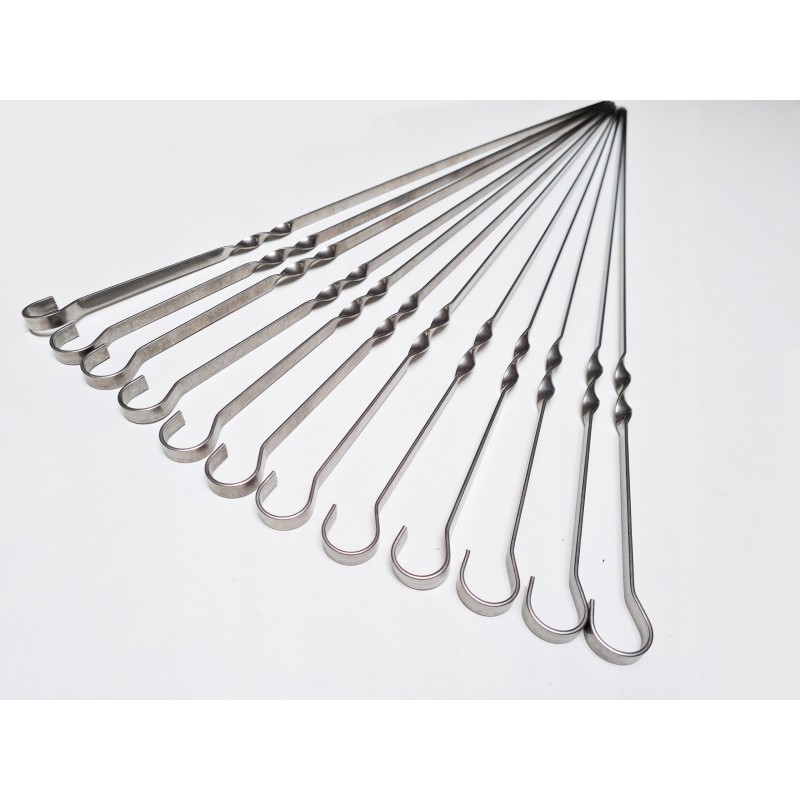 Nerūdijančio plieno iešmai 55 cm 12