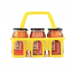 Puntas medaus stiklainiams - geltonas