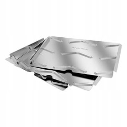 Aliuminio įdėklai BK granulių grotelėms, 6 vnt