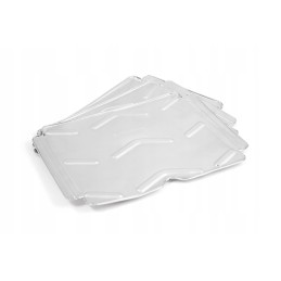 Aliuminio įdėklai BK granulių grotelėms, 6 vnt