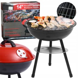 Apvalios anglies kepsninės 36 cm su dangteliu