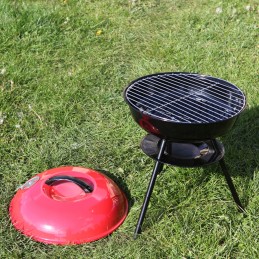 Apvalios anglies kepsninės 36 cm su dangteliu