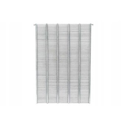 Varšuvos vertikalios metalinės pertvaros.