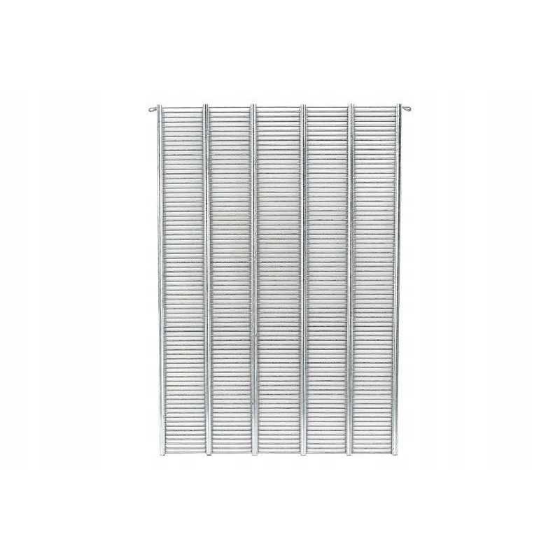 Varšuvos vertikalios metalinės pertvaros.