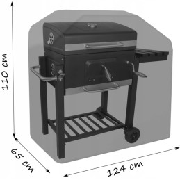 Vandeniui atsparus grilio dangtelis