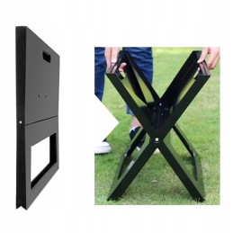 Didelė sodo kepsninė, nešiojama sulankstoma turistinė kepsninė kempingo lagaminui