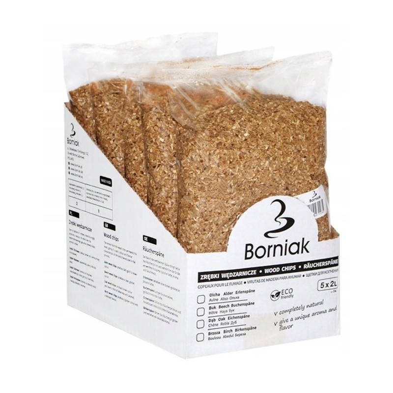 Rūkyti viščiukus borniak 10 l obelų rūkymui