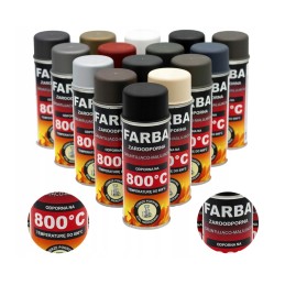 Karščiui atsparūs grunto ir dažymo purškiami dažai