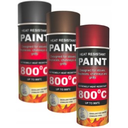 Karščiui atsparūs grunto ir dažymo purškiami dažai