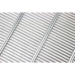 Standartinės Varšuvos horizontalios metalinės pertvaros grotelės