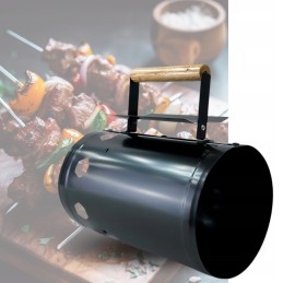 ✅ kamino starteris griliui uždegti anglies briketais rūkykloje, 27cm