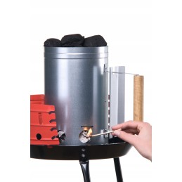 Kaminas bbq kolekcijos griliui apšviesti 27x16 cm