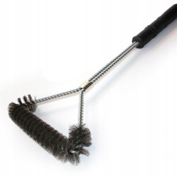 Nerūdijančio plieno grotelių valymo šepetys 55 cm Santos 458