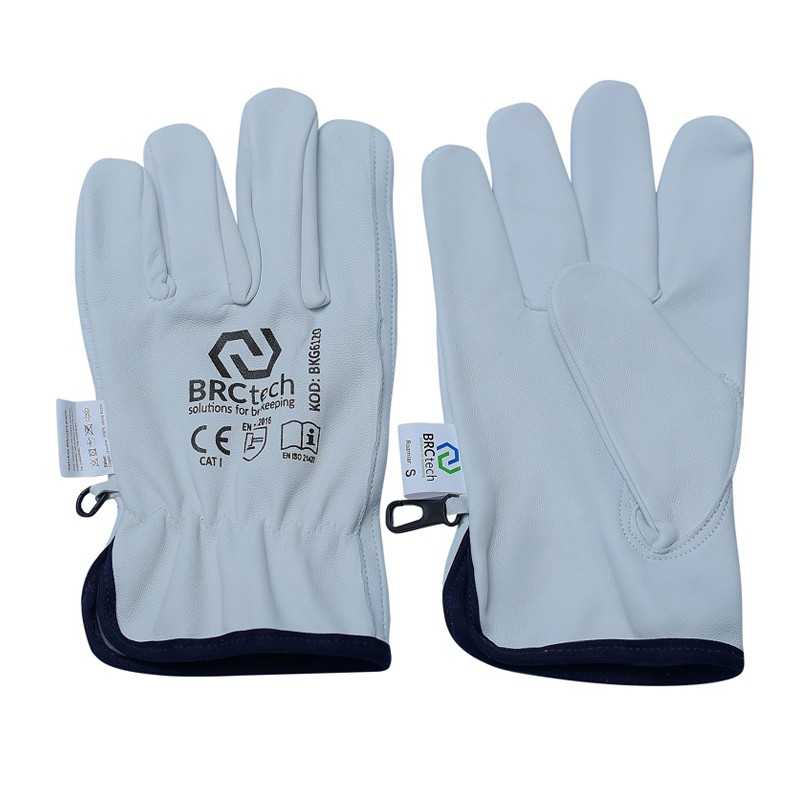 Odinės bitininkavimo pirštinės – trumpos