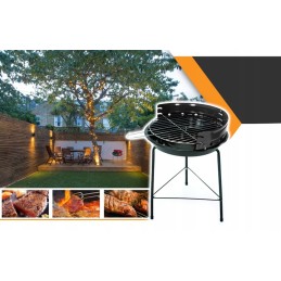 Turistinis grilis, kepsninė, reguliuojamos grotelės