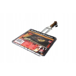 Perforuota plieninė grilio plokštė 46x30 cm