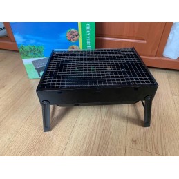 Sodo kepsninė su anglimis, kelioninė, nešiojama, sulankstoma, lagaminas