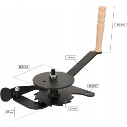 Ritė, švaistiklis, švaistiklis grilio grotelių reguliavimui