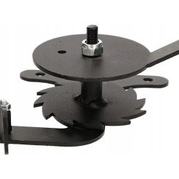 Ritė, švaistiklis, švaistiklis grilio grotelių reguliavimui