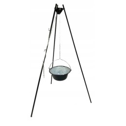 Vengriškas emaliuotas medžioklinis virdulys, 6l