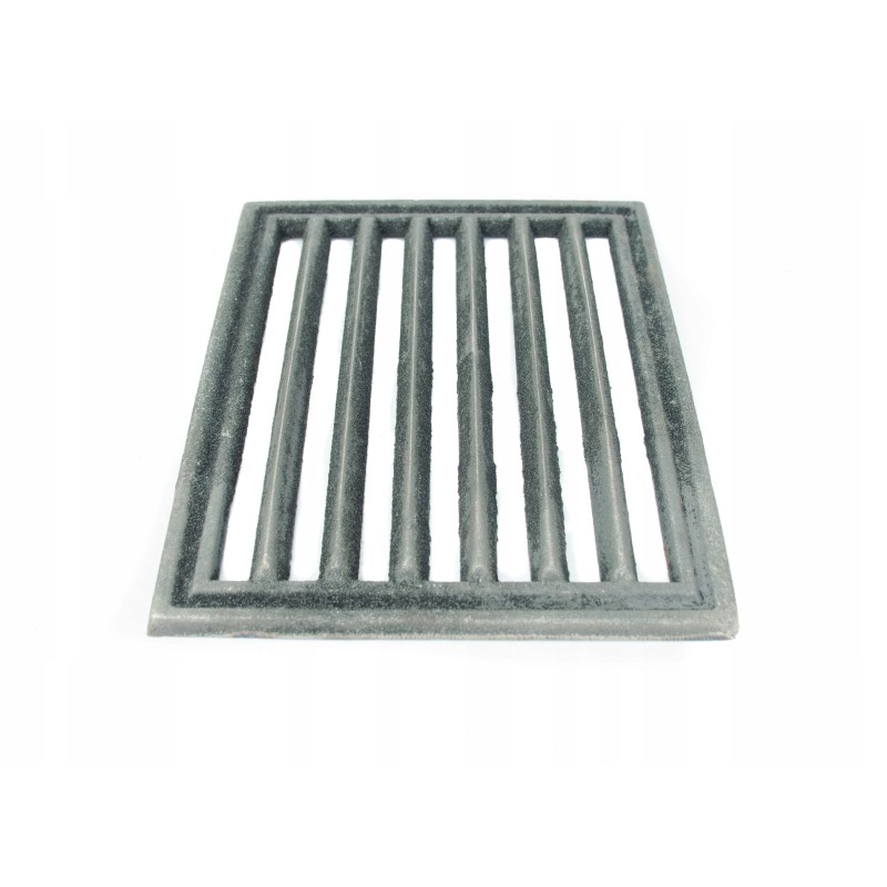 Ketaus židinio grotelės krosnelės židiniui 23x19