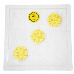 Skaidrios, 10 rėmų Wielkopolska lubos, plastikinės