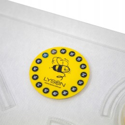 Skaidrios, 10 rėmų Wielkopolska lubos, plastikinės