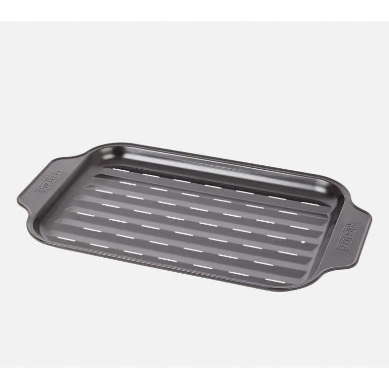 Daugkartinio naudojimo nepridegantis grilio padėklas 34 x 24 cm