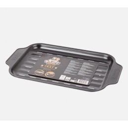 Daugkartinio naudojimo nepridegantis grilio padėklas 34 x 24 cm