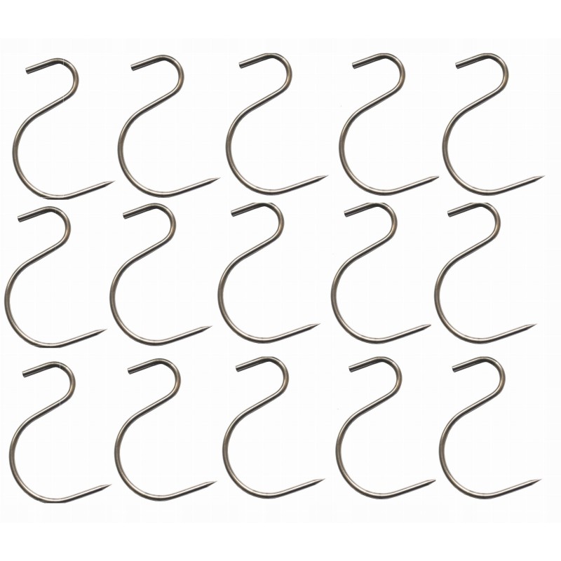 Maži rūkymo kabliukai s-4/10 15 vnt