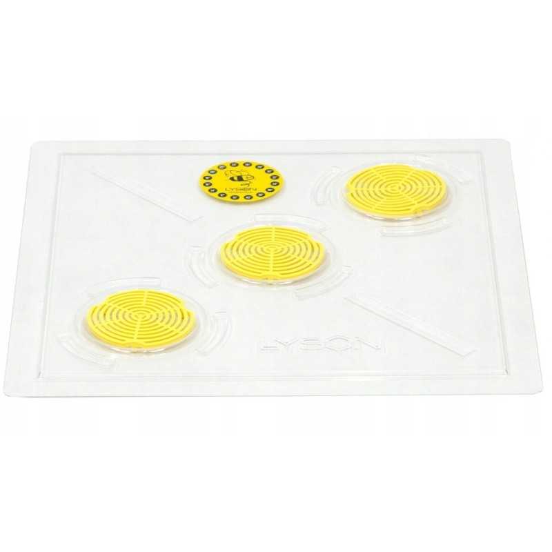 Wielkopolska permatomas dangtelis, 12 rėmų plastikas