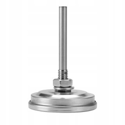 Analoginis termometras su zondu griliams ir rūkykloms, skirtas nuolatiniam montavimui.