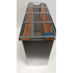 Dengiamas izoliatorius iš pertvarų grotelių, skirtas 3 rėmų izoliatoriui Didžiojoje Lenkijoje