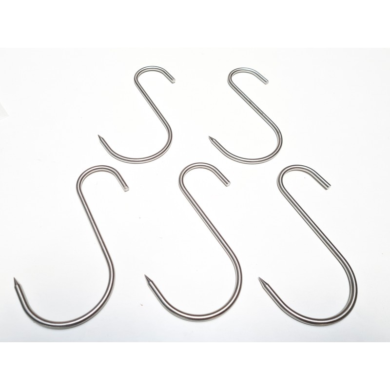 Rūkymo kabliukas Rūkymo kabliukai - 5 vnt.