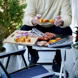 Tefloninis grilio kilimėlis, BBQ kepimo skarda x3