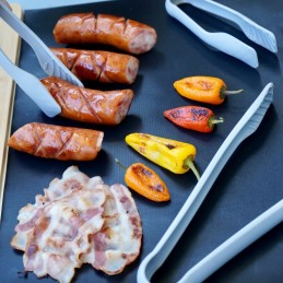 Tefloninis grilio kilimėlis, BBQ kepimo skarda x3