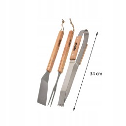 3 vienetų kepsninių indų rinkinys