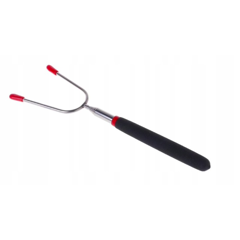 Teleskopinis, sulankstomas pagaliukas, skirtas kepti ant ugnies