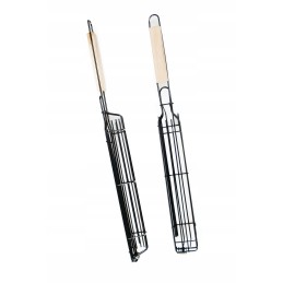 Grilio krepšelis iešmams kepti, plieninis 6222