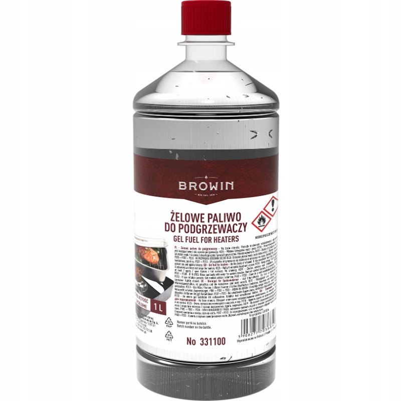 Gelinis kuras rūkyklų šildytuvams, 1l