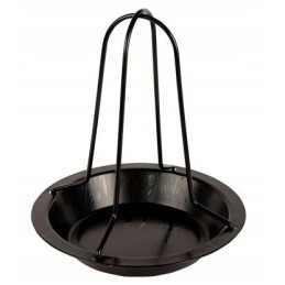 Vištienos stovas 17,5 x 20 cm plieninis