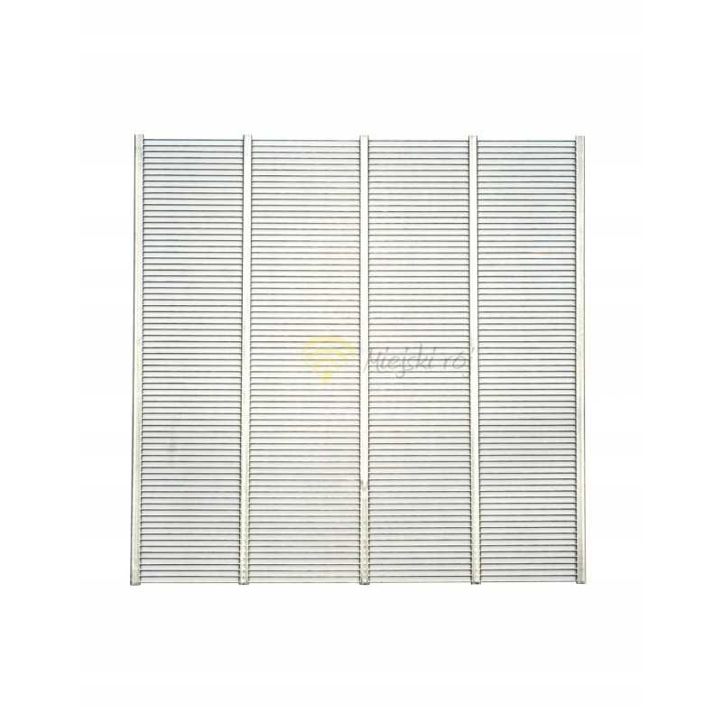 Metalinės grotelės Wielkopolska dugnui, 10 metų