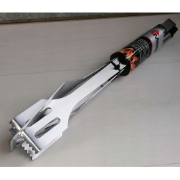 Žnyplės mentele šakutės nerūdijančio plieno grotelių rinkinys