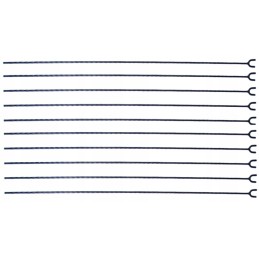 10 laužo pagaliukų atramų rinkinys