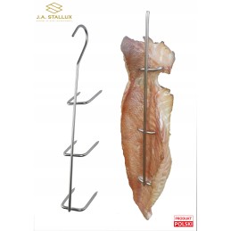 Kabliukai menkių ir ungurių žuvies filė rūkymui, 3 vnt.