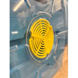 Dadant galvūgalio / wl 12 rėmelių. skaidrus su termometru, 1 skylutė - brctech