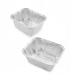 Aliuminio riebalų padėklas granulinėms kepsninėms, 3 vnt.